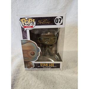 Funko Pop!‎ Icons #07 Stan Lee (Copper Patina) Vinyl Figure - 2019 Case Damage